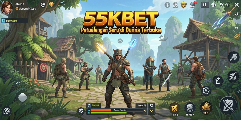Gameplay Open World yang imersif dan menarik di 55KBET.