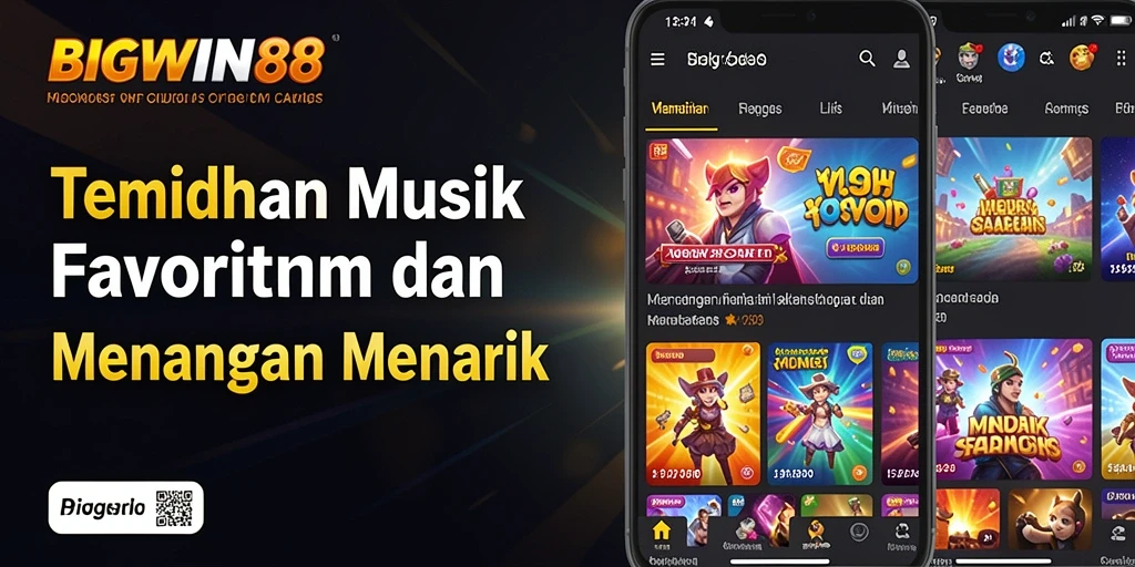 Tampilan gameplay <strong>BIGWIN88</strong> yang penuh warna dan musik menyenangkan.