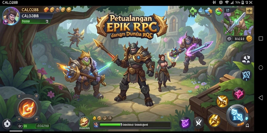 Tangkap momen seru dari gameplay RPG yang mendebarkan.