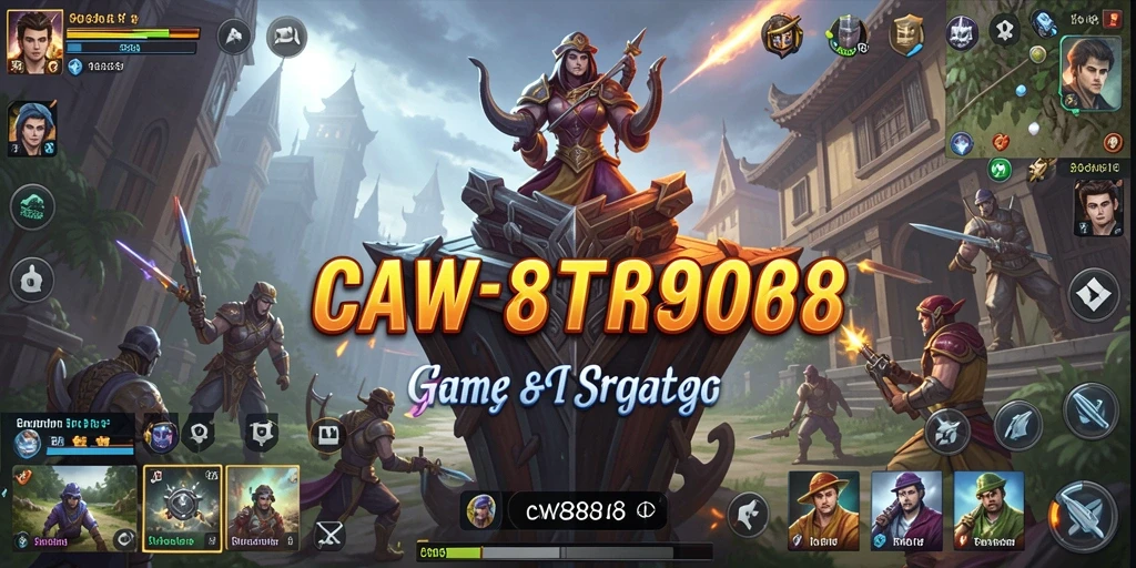 Tampilan gameplay CW8888 yang penuh aksi dan strategi.