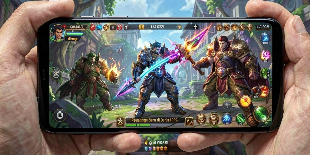 Tampilan menarik dari gameplay GUATOGEL yang memukau.