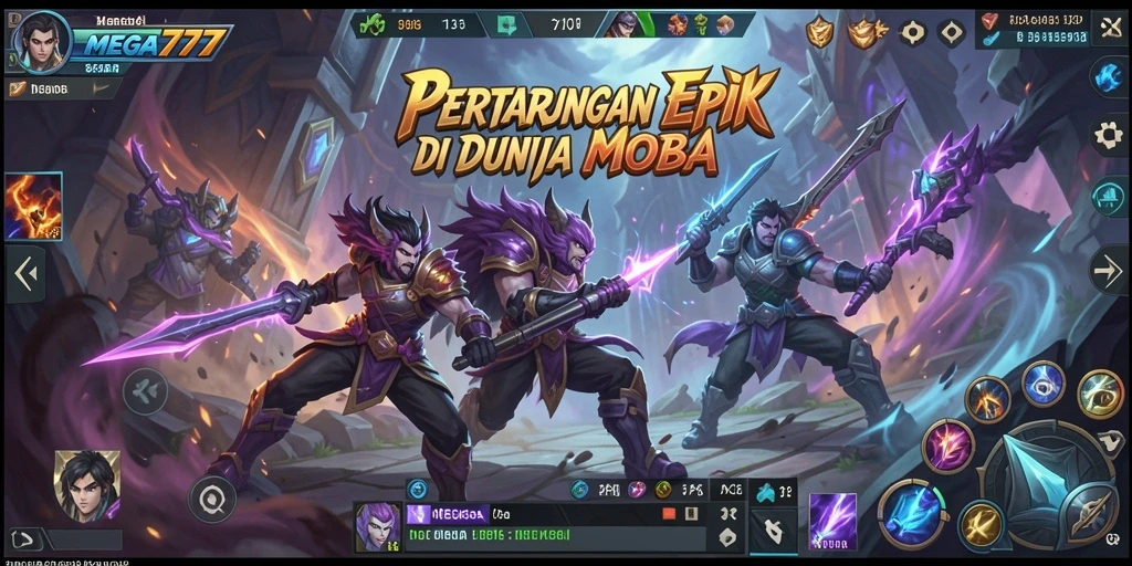 Gameplay dinamis dan strategi mendebarkan di MEGA777.