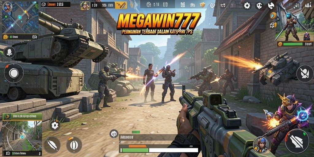 Tampilan gameplay seru dari MEGAWIN777 di kategori TPS.