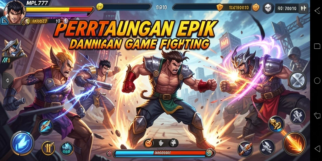 Tampilkan gameplay MPL777 yang mendebarkan dan penuh aksi Fighting.