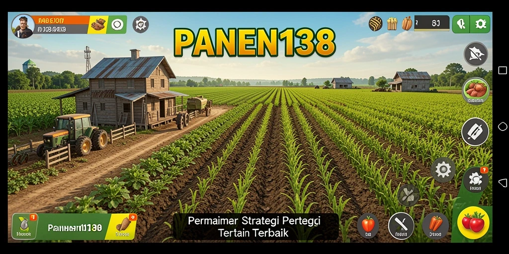Screenshot menampilkan gameplay SLG seru di PANEN138.