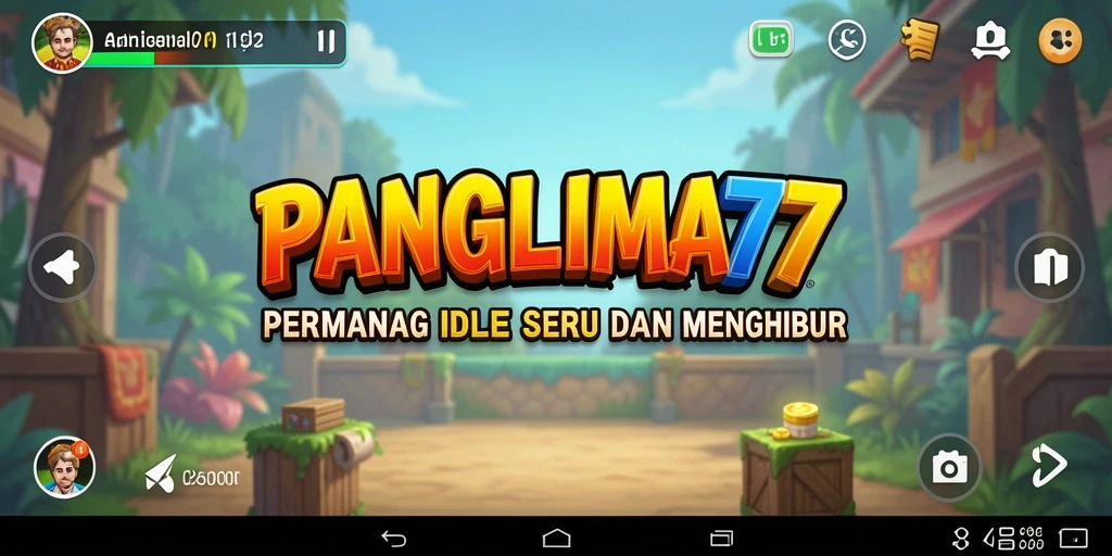 Screenshot menampilkan gameplay seru di PANGLIMA77.