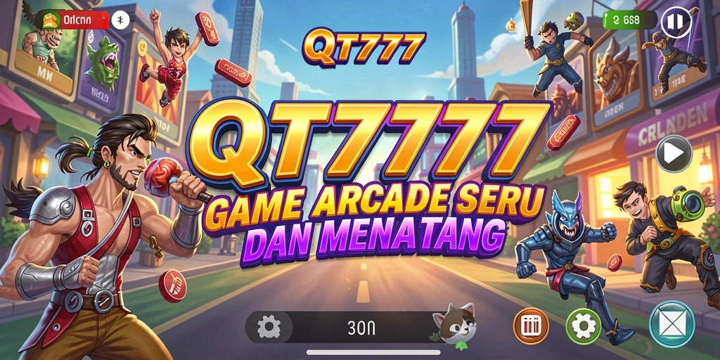 Tampilan gameplay <strong>QT777</strong> yang menarik dan penuh aksi di setiap level.